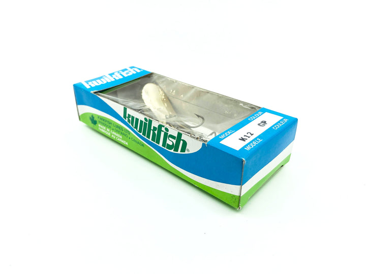 Kwikfish K12 GP Gold Plated Color New in Box Old Stock