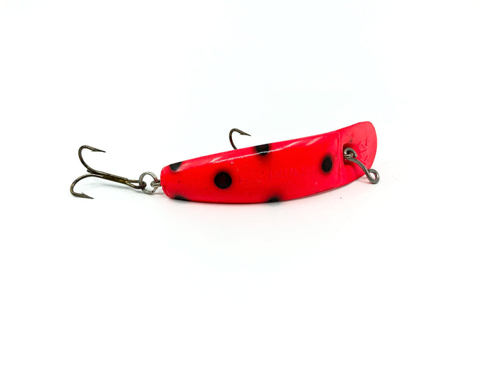 Kwikfish K12 RFB Red Fluorescent Black Spots Color New in Box Old Stock