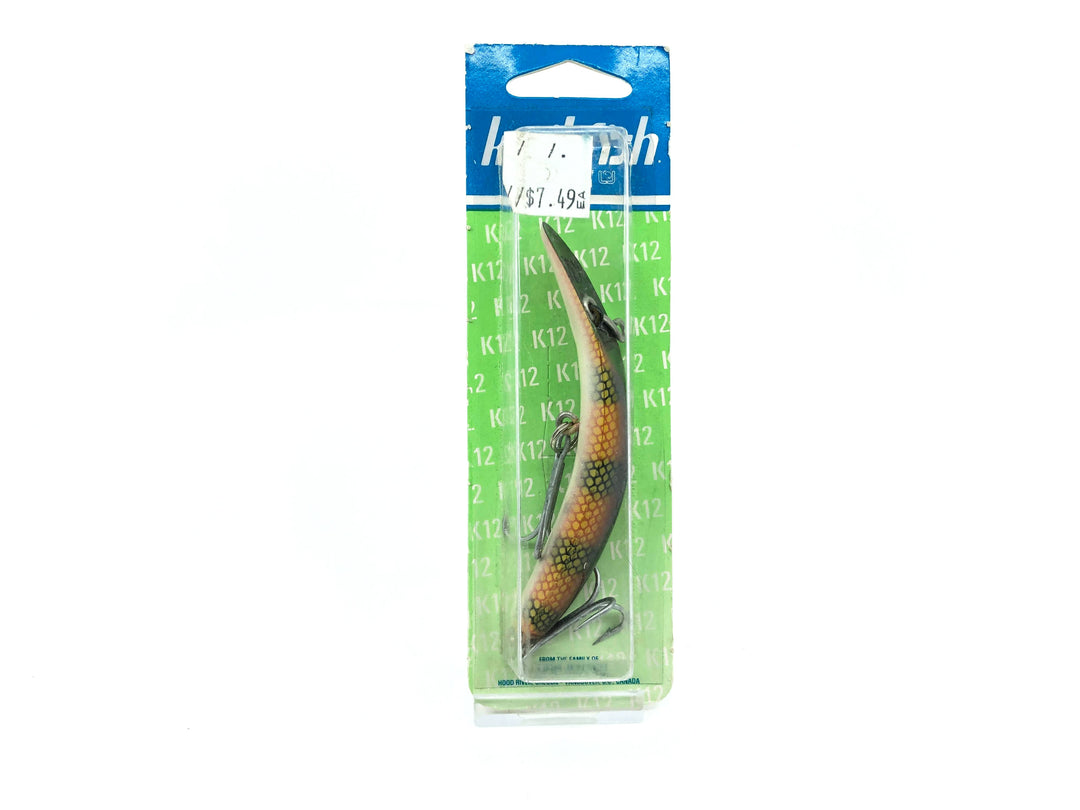 Kwikfish Luhr-Jensen K12 976-PS Perch Scale Color New on Card Old Stock