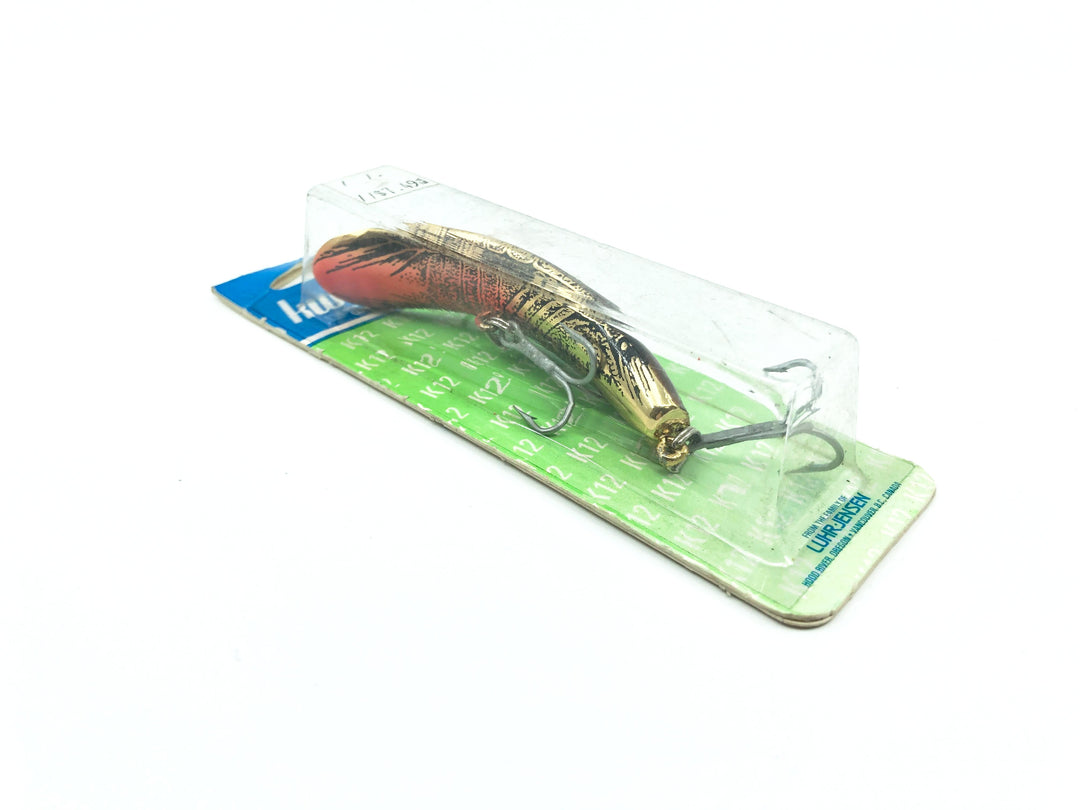 Kwikfish Luhr-Jensen K12 990 Copper Crawfish Color New on Card Old Stock Tough!