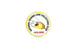 NFLCC Tackle Collectors 1976-2008 Lure Club Button / Pin