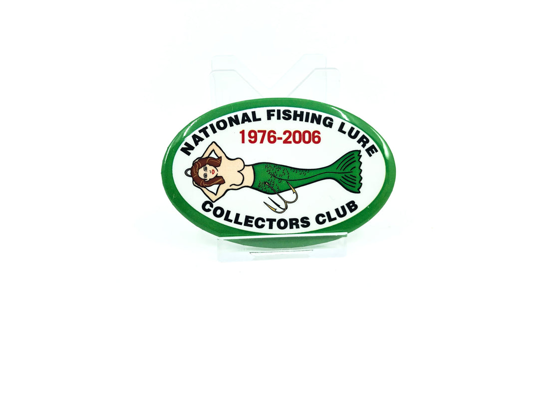 NFLCC Lure Collectors 1976-2006 Mermaid Lure Button / Pin