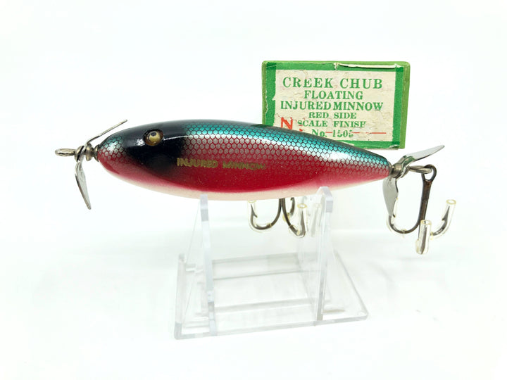 Creek Chub Injured Minnow 1505 Red Side Color with Nice Box