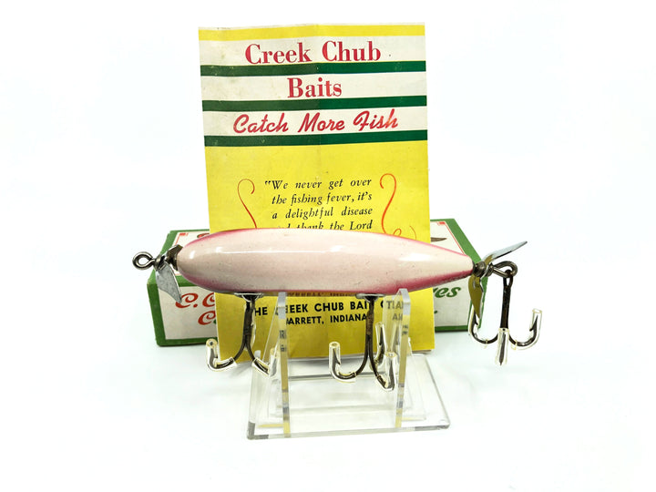 Creek Chub Injured Minnow 1505 Red Side Color with Nice Box