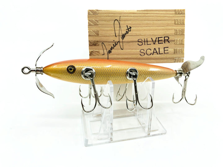 Little Sac Bait Company Meramec Minnow Silver Scale Color Signed Wooden Box 28/100 2002