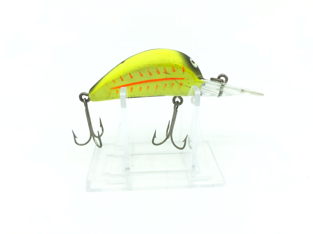 Heddon Hedd Hunter YFO Yellow Fluorescent Ribs Color