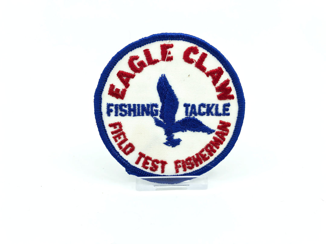 Eagle Claw Fishing Tackle Field Test Fisherman Vintage Patch