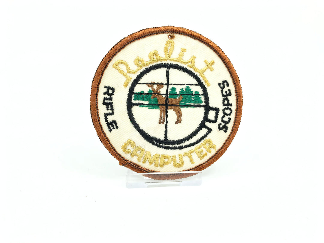 Realist Camputer Rifle Scopes Vintage Patch