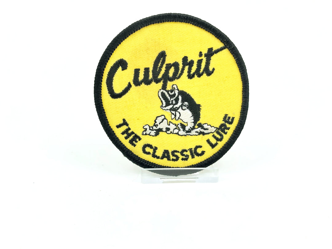 Culprit The Classic Lure Vintage Fishing Patch