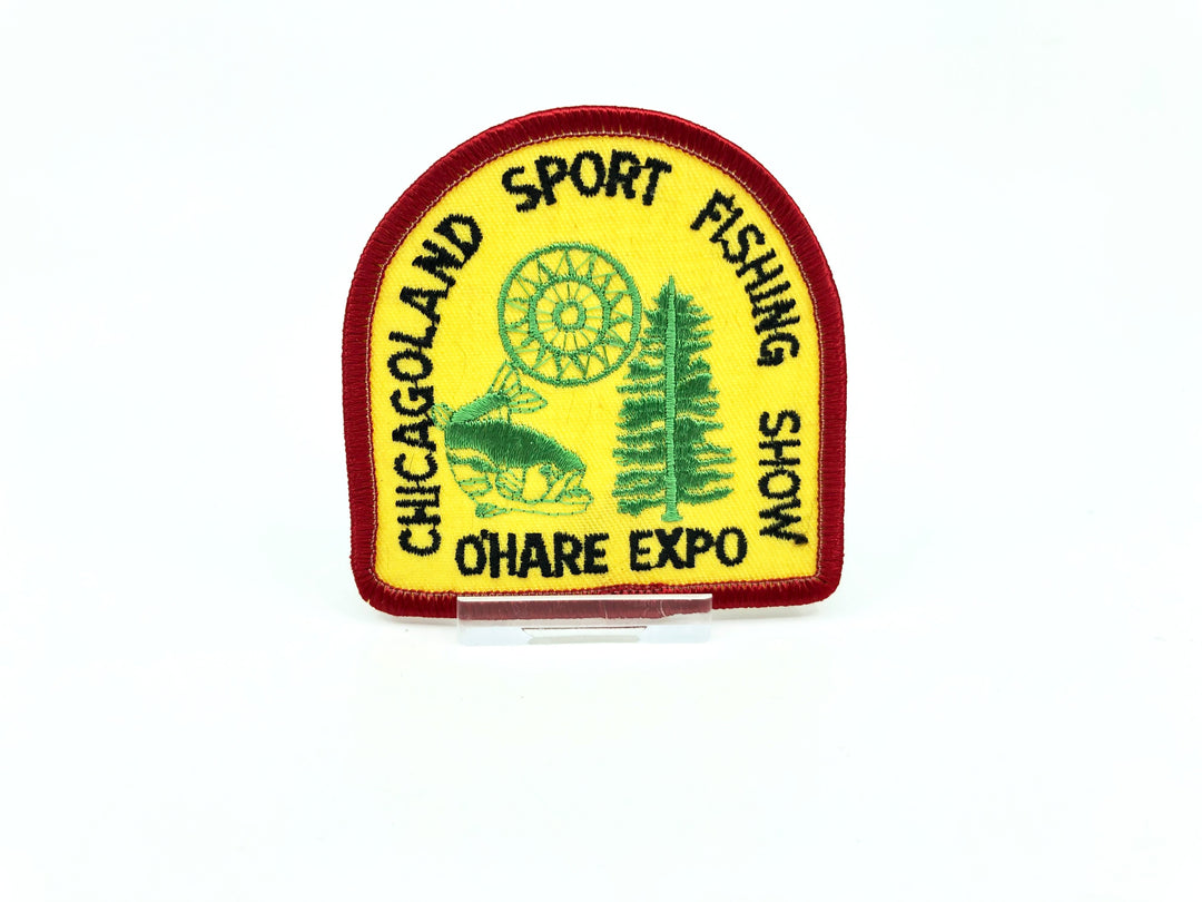 Chicagoland Sport Fishing Show O'Hare Expo Vintage Fishing Patch