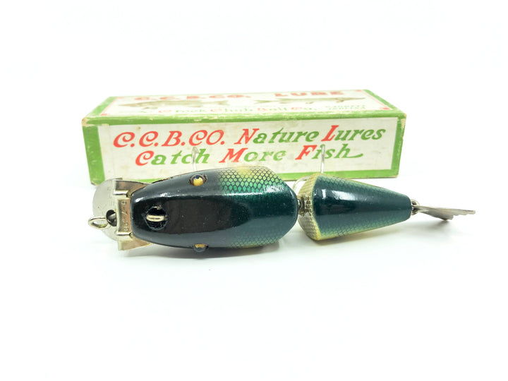 Creek Chub Wigglefish 2401 in Perch Color with Box - Double Line Tie