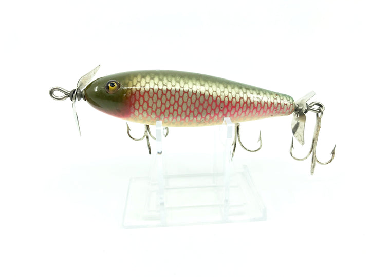 Creek Chub Injured Minnow 1500 Red Side 1505 Color (Rounded Body Style)