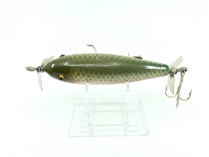 Creek Chub Injured Minnow 1500 Red Side 1505 Color (Rounded Body Style)