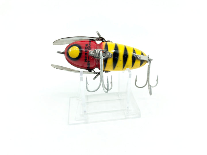 Heddon Wooden Crazy Crawler 2100 YRH Yellow Red Head-2 Pc Hardware