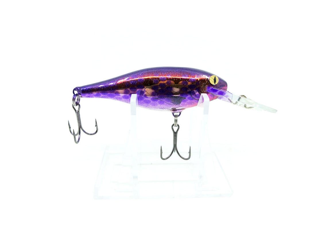 Viper Custom Tackle Rapala Shad Rap 7 SR07 Purple Scale Color