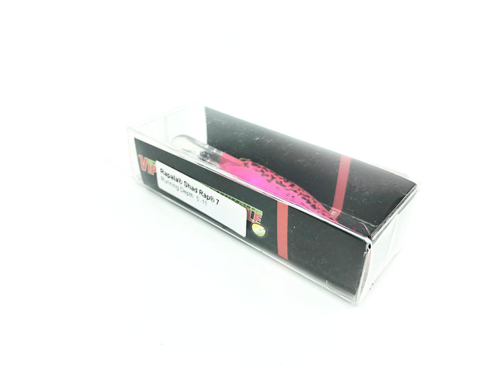 Viper Custom Tackle Rapala Shad Rap 7 SR07 Bubblegum Blackout Color