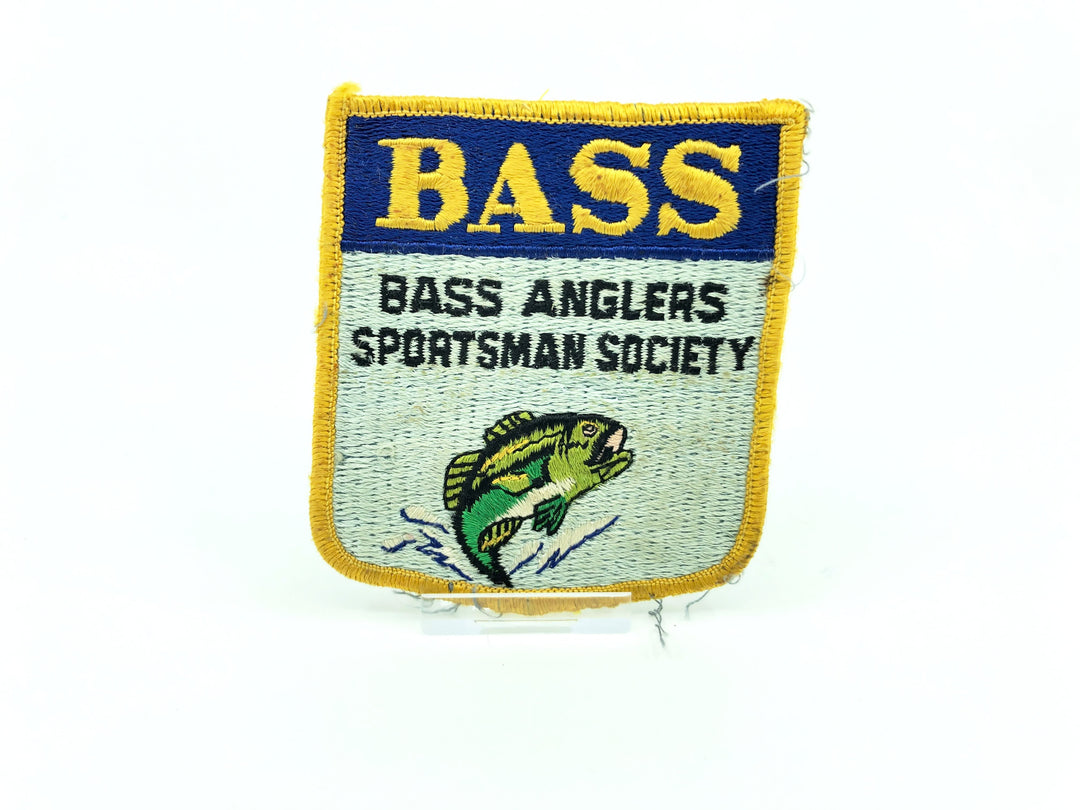 BASS Bass Angler Sportsman Society Vintage Fishing Patch