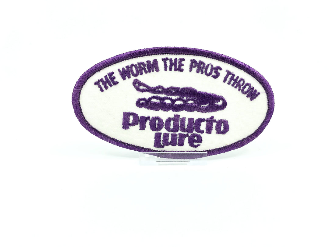 Producto Lure Worms Vintage Fishing Patch