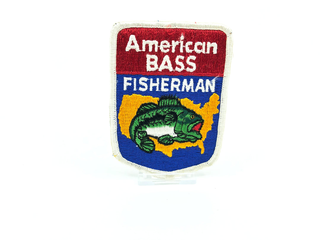 American BASS Fisherman Vintage Patch