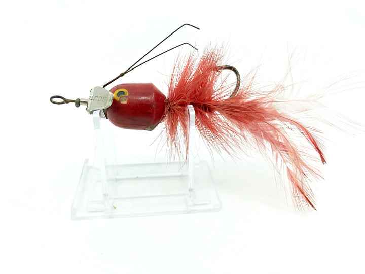 South Bend Strike-Oreno Red with Feather Color c1924