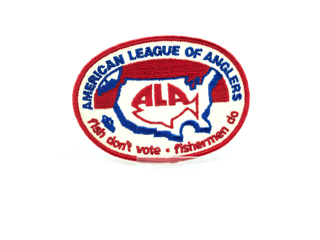 American League of Anglers Vintage Fishing Patch