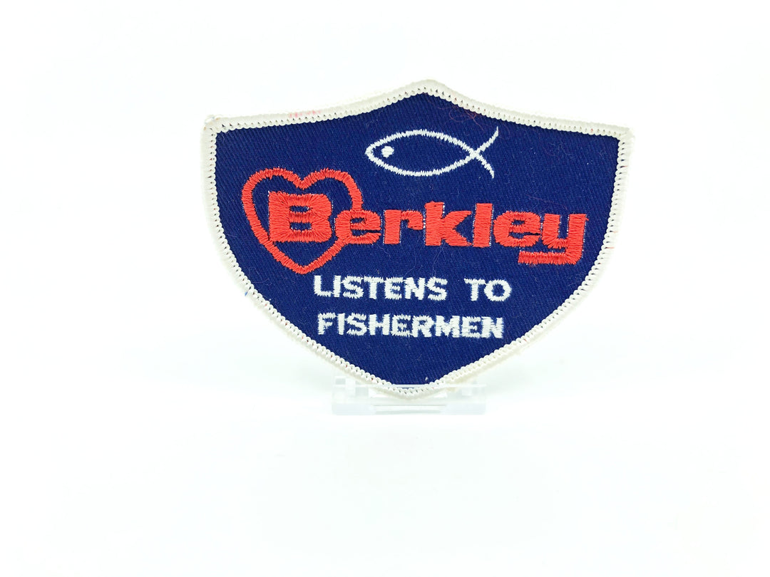 Berkley Listens to Fishermen Vintage Fishing Patch
