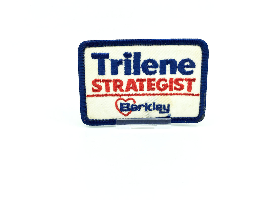 Berkley Trilene Strategist Vintage Fishing Patch