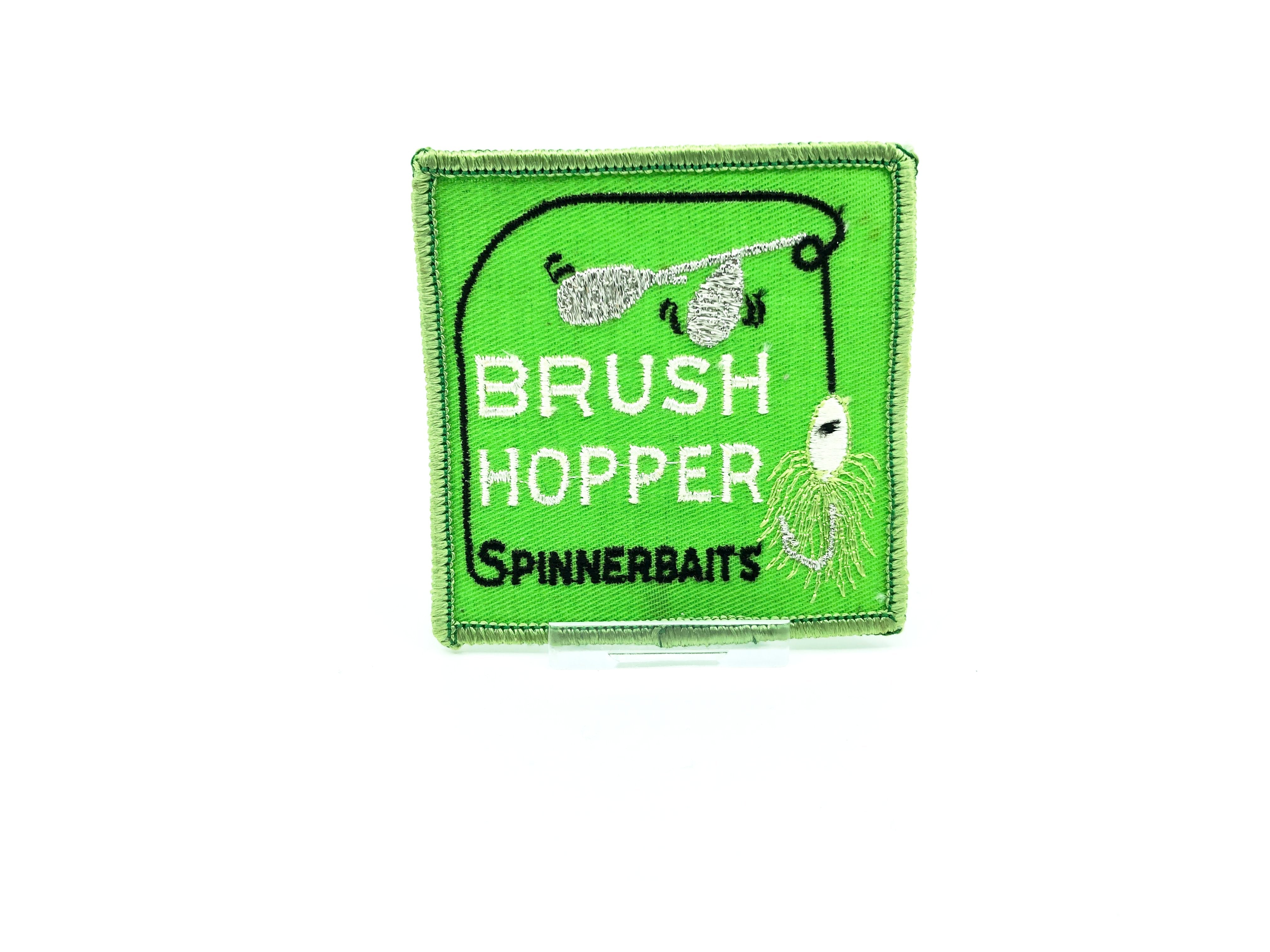 Brush Popper Spinnerbaits Vintage Fishing Patch – My Bait Shop, LLC
