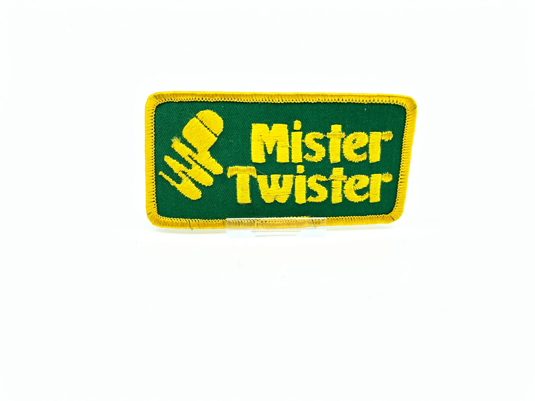 Mister Twister Vintage Fishing Patch