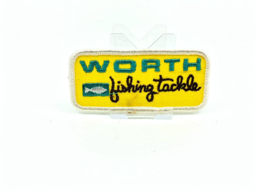 Worth Fishing Tackle Vintage Fishing Patch