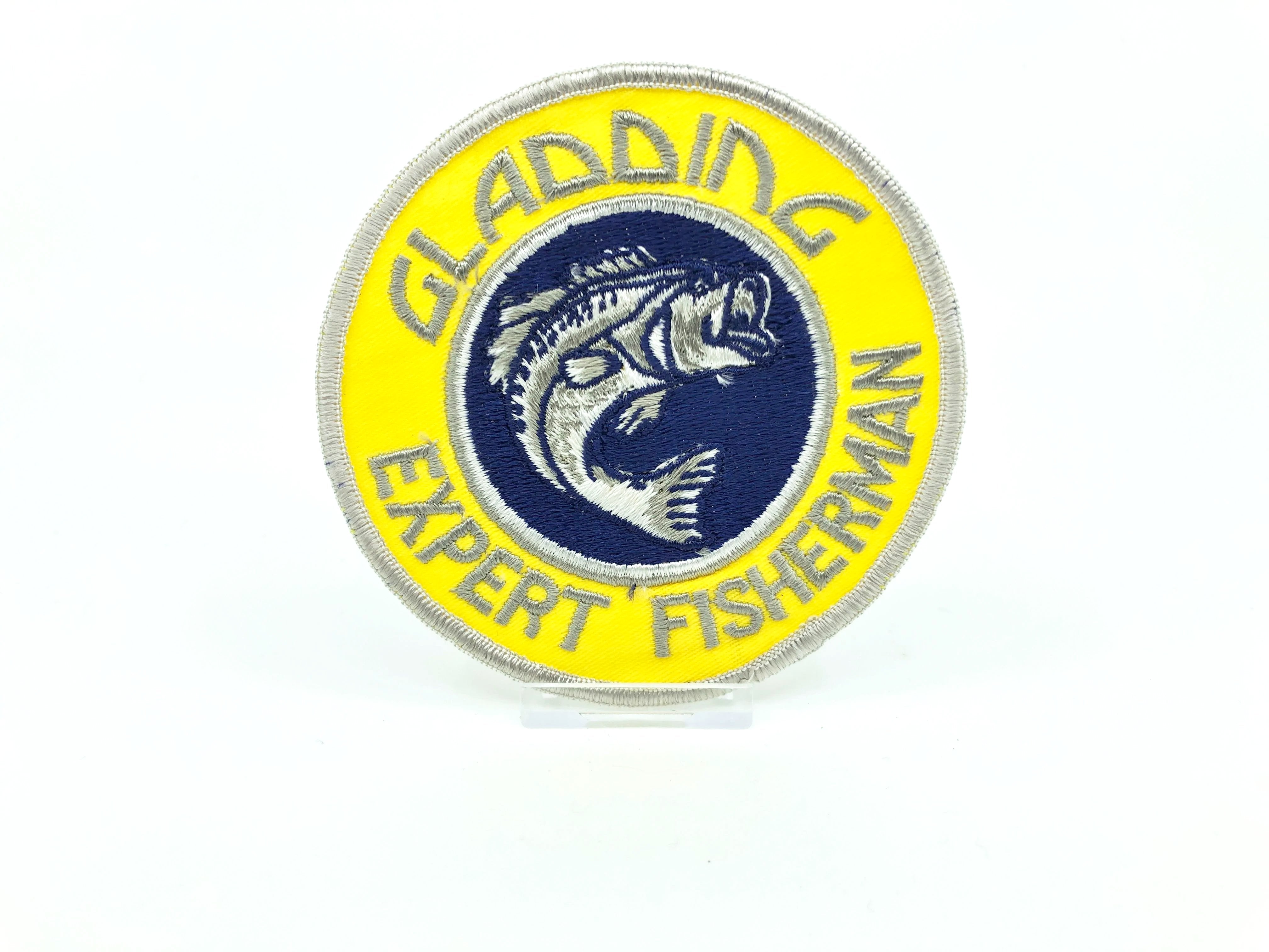 Gladding Expert Fisherman Vintage Fishing Patch – My Bait Shop, LLC