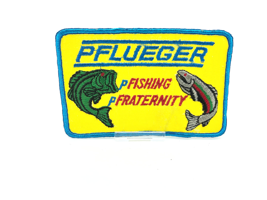 Pflueger pFishing pFraternity Vintage Fishing Patch