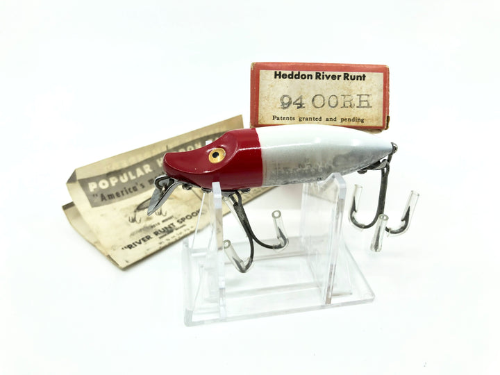 Heddon River Runt Spook Floater 9400-RH Red Head Color with Box - Nice Shape