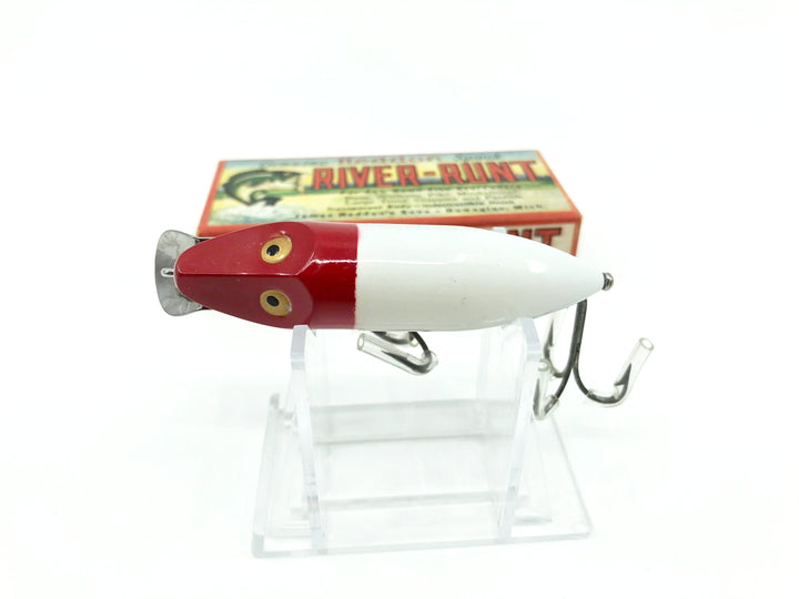Heddon River Runt Spook Floater 9400-RH Red Head Color with Box - Nice Shape