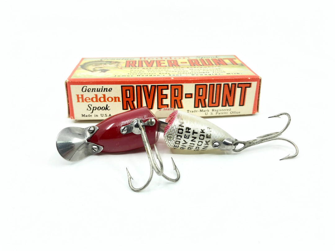Heddon Jointed Sinking River Runt 9330 RH Red Head Color with Box