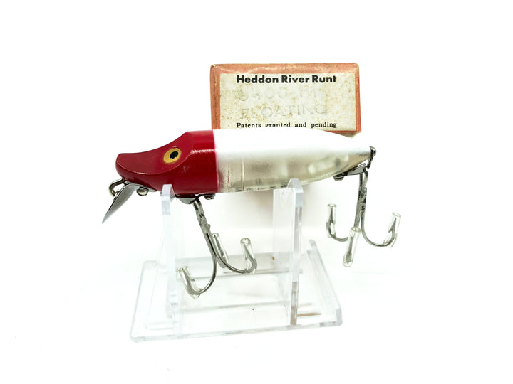 Heddon River Runt Spook Floater 9400-RH Red Head Color with Box - Nice Shape - Papers