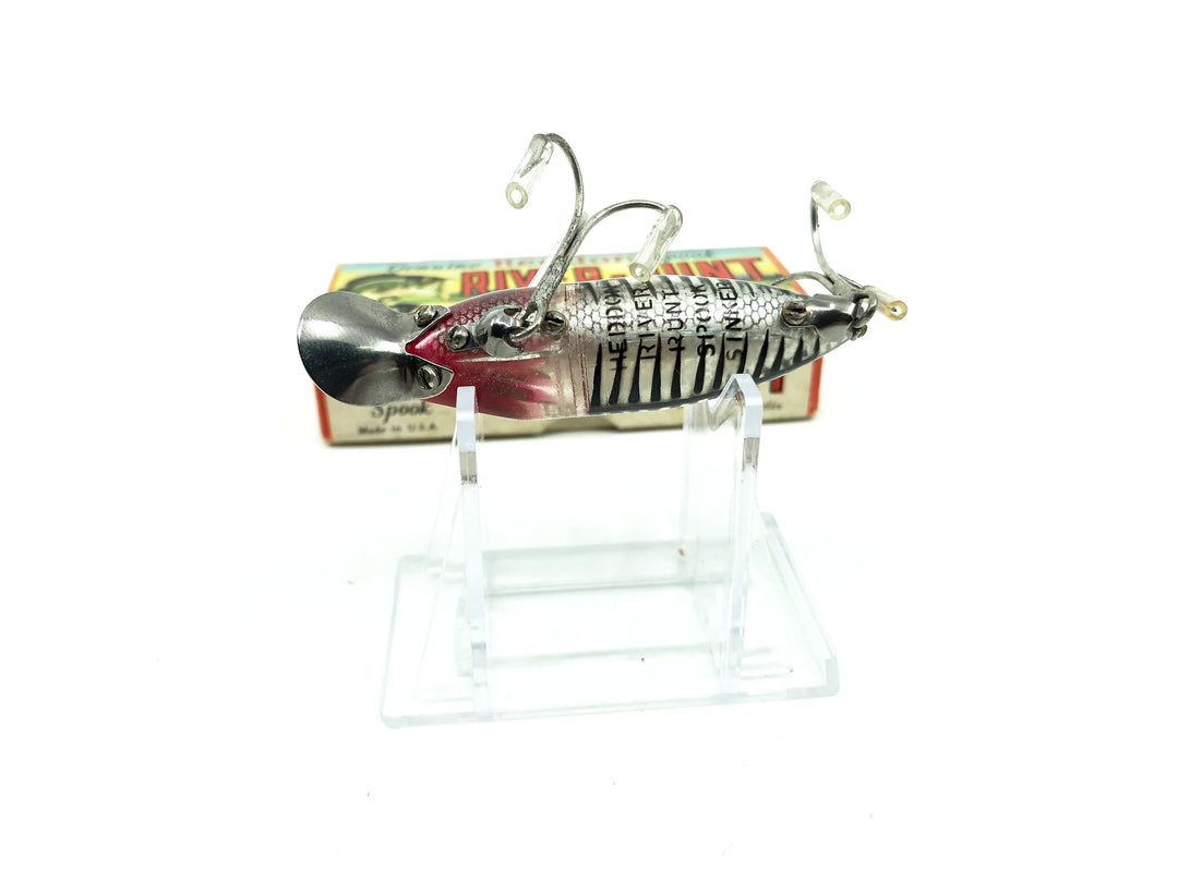 Heddon River Runt Spook Sinker 9110-XRS Silver Shore Color with Box - Nice Shape