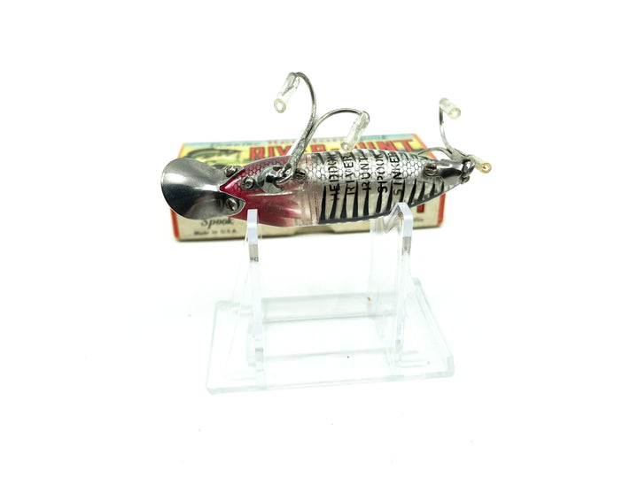 Heddon River Runt Spook Sinker 9110-XRS Silver Shore Color with Box - Nice Shape