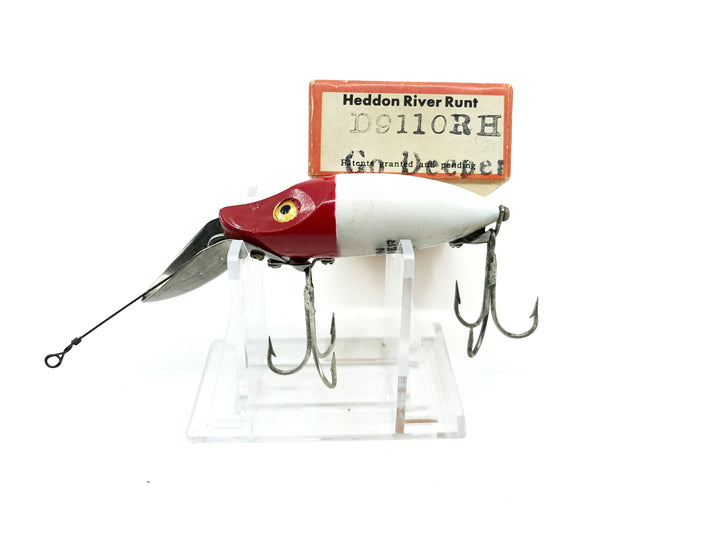 Heddon Go Deeper River Runt Spook 9110-RH Red Head Color with Box - Catalog