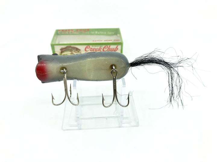 Creek Chub Vintage 6577 G Mouse in Gray Color with Box