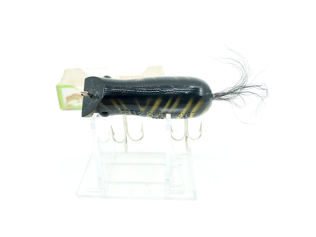 Creek Chub Vintage 6577 T Mouse in Tiger Color with Box