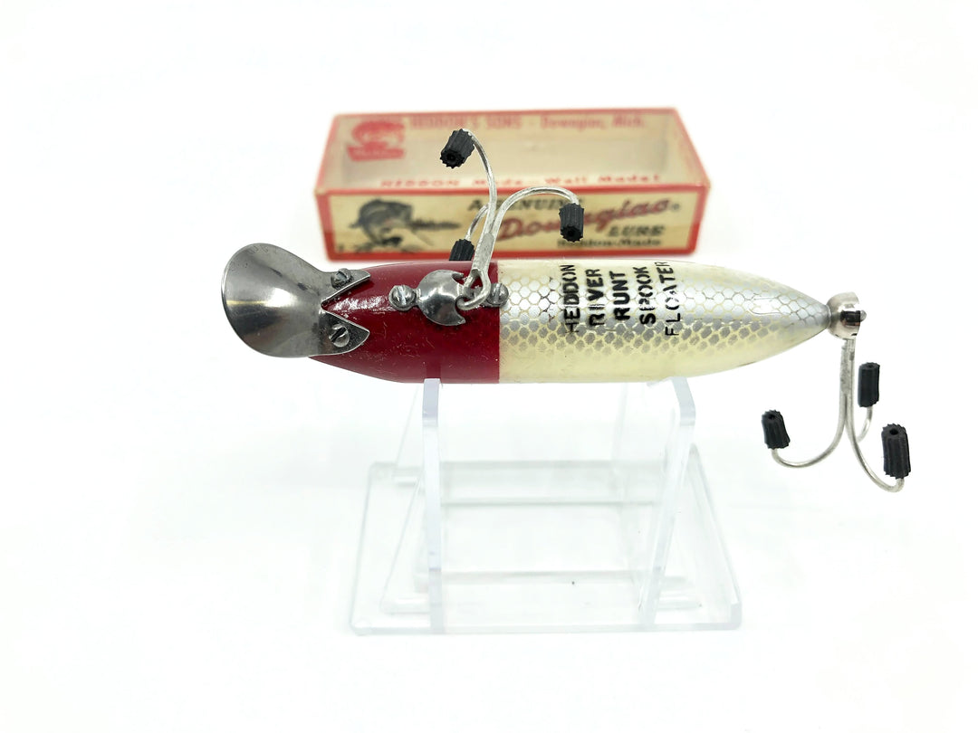 Heddon River Runt Spook Floater 9400-RH Red Head Color with Box - Nice Shape - Plastic Top Box