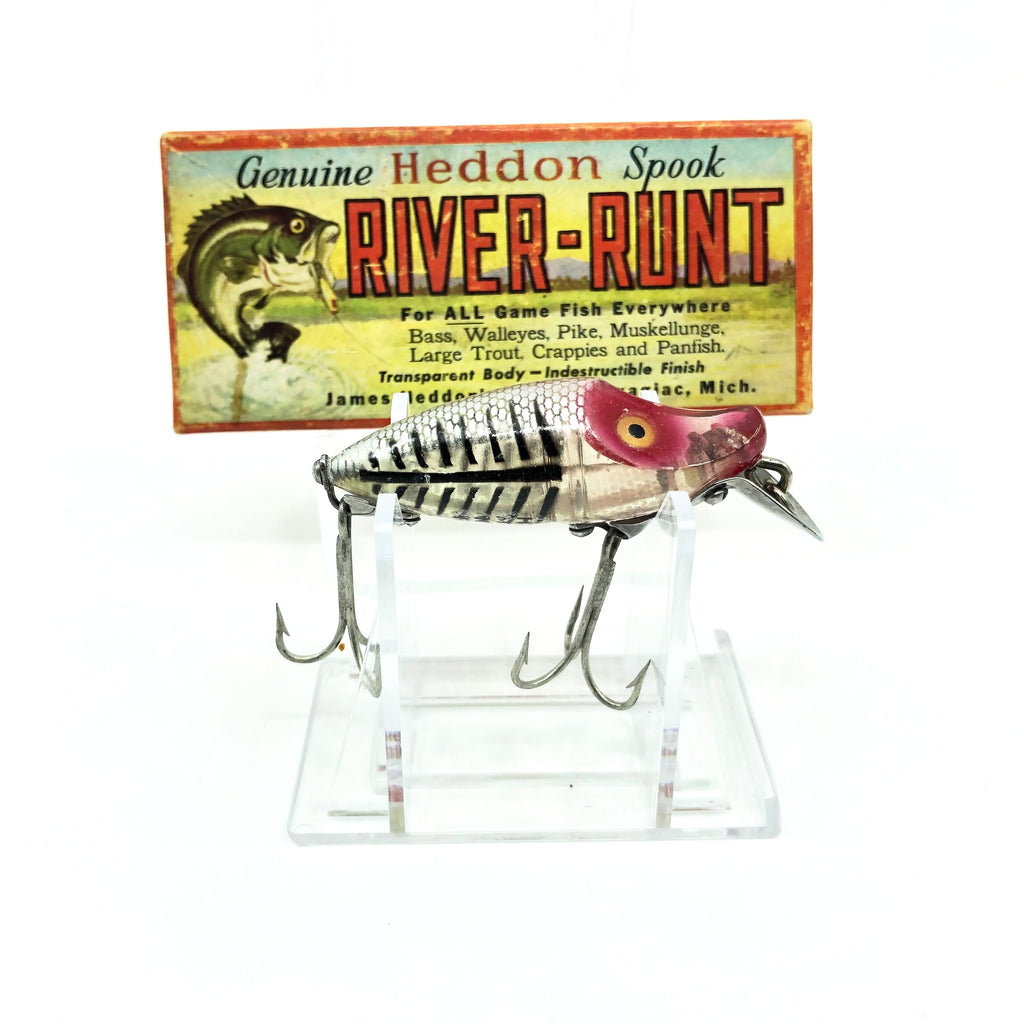 Heddon Midget River Runt Spook Sinker 9010-XRS Silver Shore Color with – My  Bait Shop, LLC