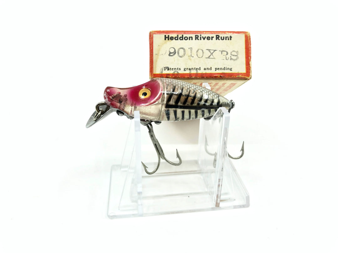 Heddon Midget River Runt Spook Sinker 9010-XRS Silver Shore Color with Box - Nice Shape