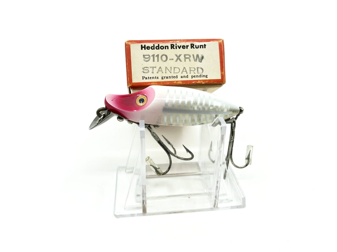 Heddon River Runt Spook Sinker 9110-XRW Red and White Shore Minnow Color with Box