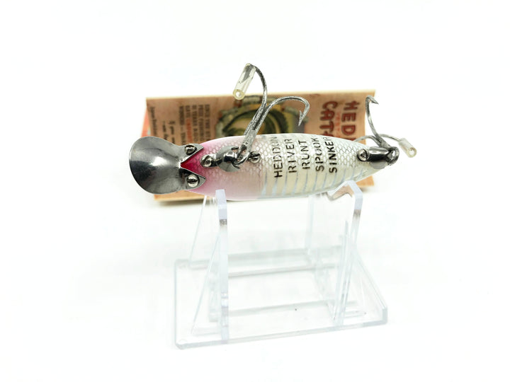 Heddon River Runt Spook Sinker 9110-XRW Red and White Shore Minnow Color with Box