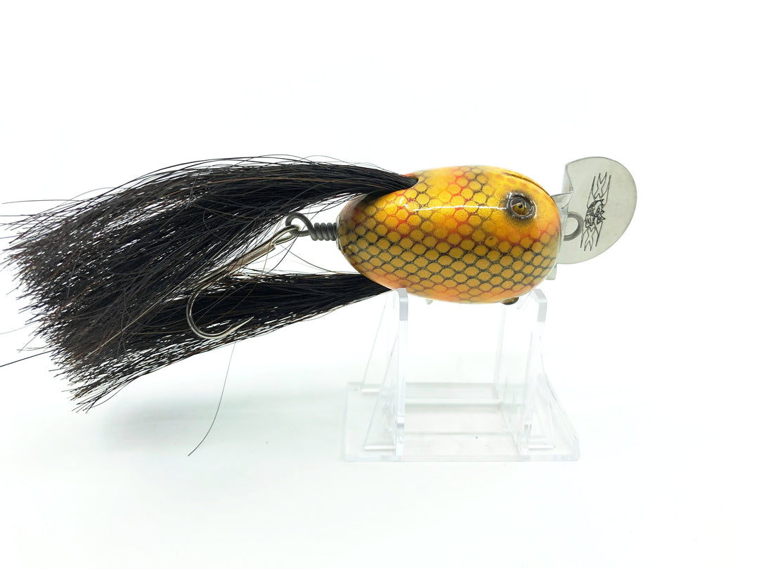 Musky Dan (XXX Lures) Dingbat Lure Perch Scale Color