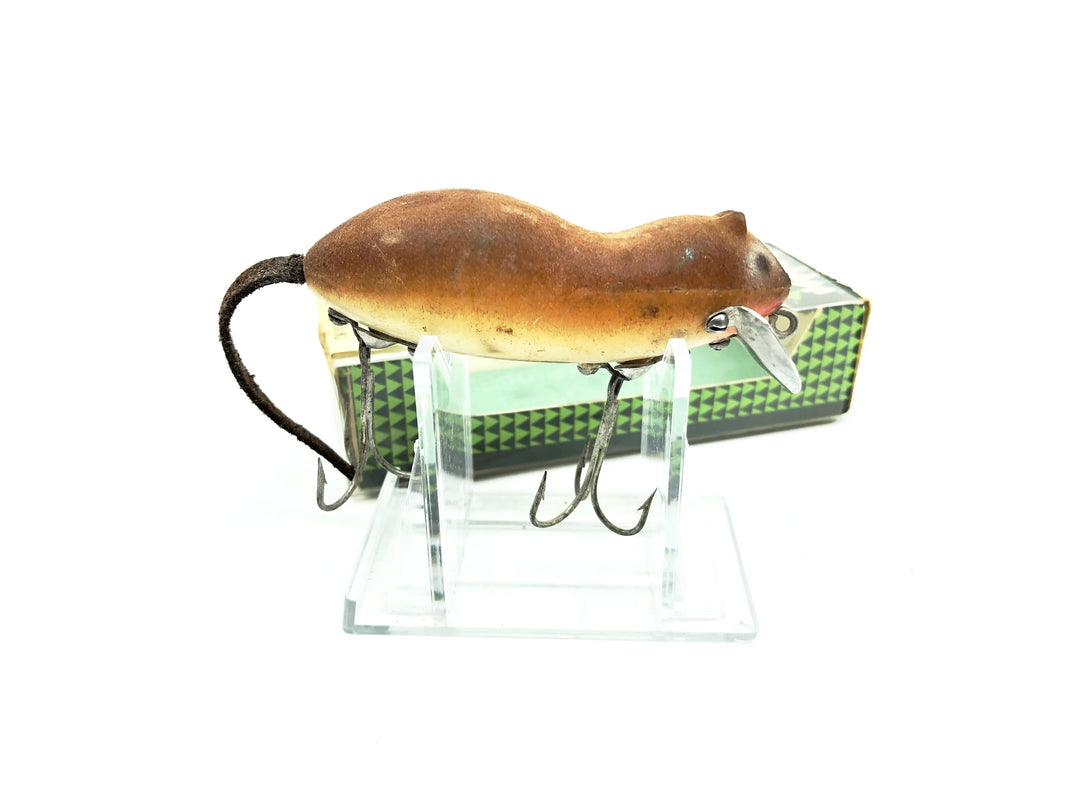 Vintage Heddon Meadow Mouse with Box 9800 BLM