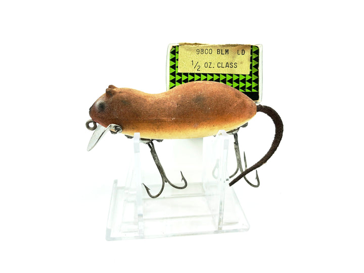Vintage Heddon Meadow Mouse with Box 9800 BLM