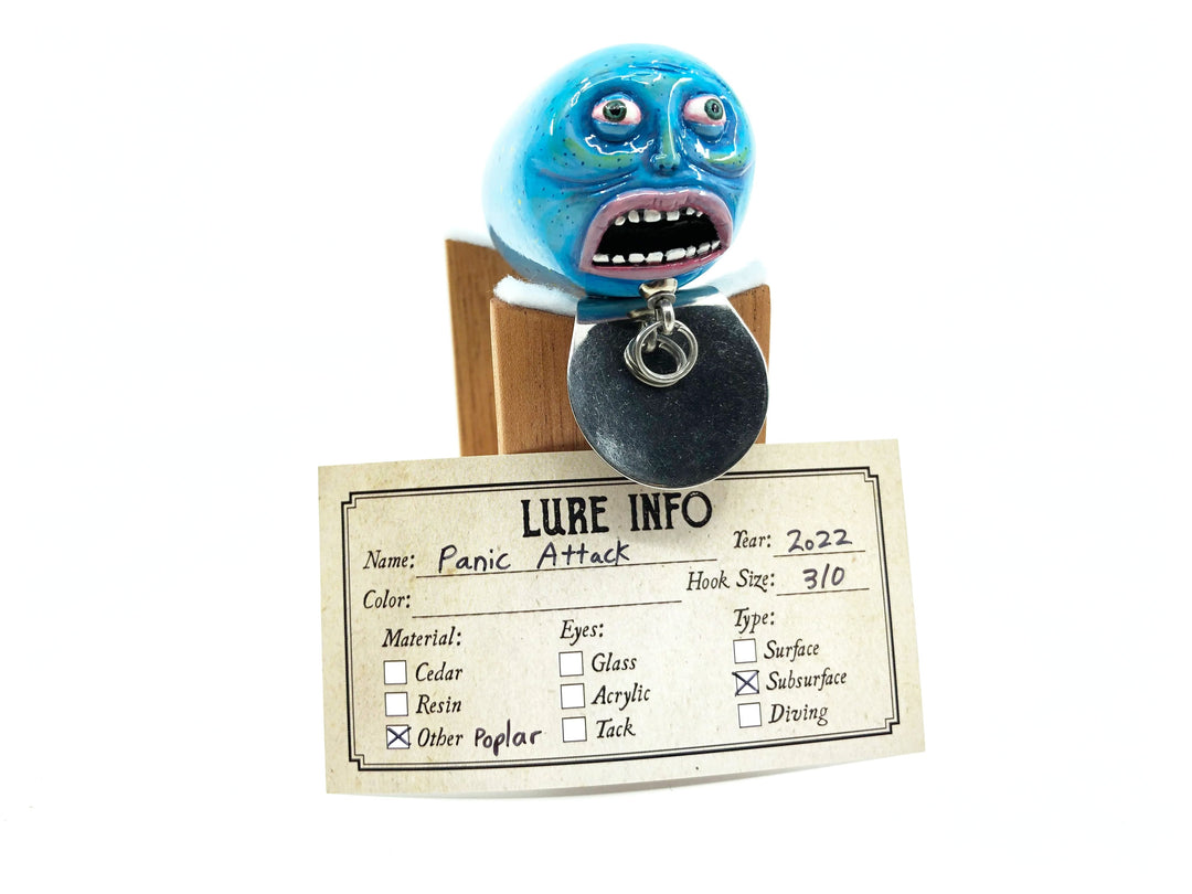 Chautauqua Custom Panic Attack Maniac Missile Experimental Lure w/ Custom Box